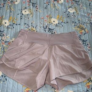 lululemon athletica Mauve High-Rise Athletic Shorts